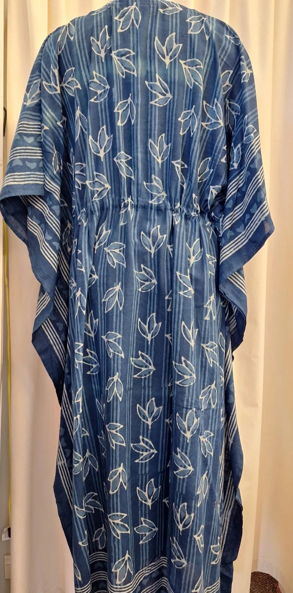 Anokhi Kaftan - Indigo