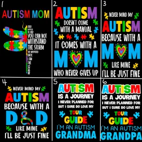 Autism Awareness shirts v3