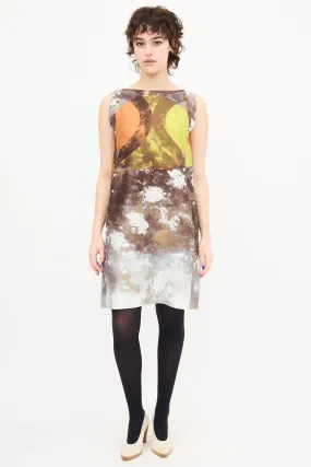 Boat Neck Shift Dress