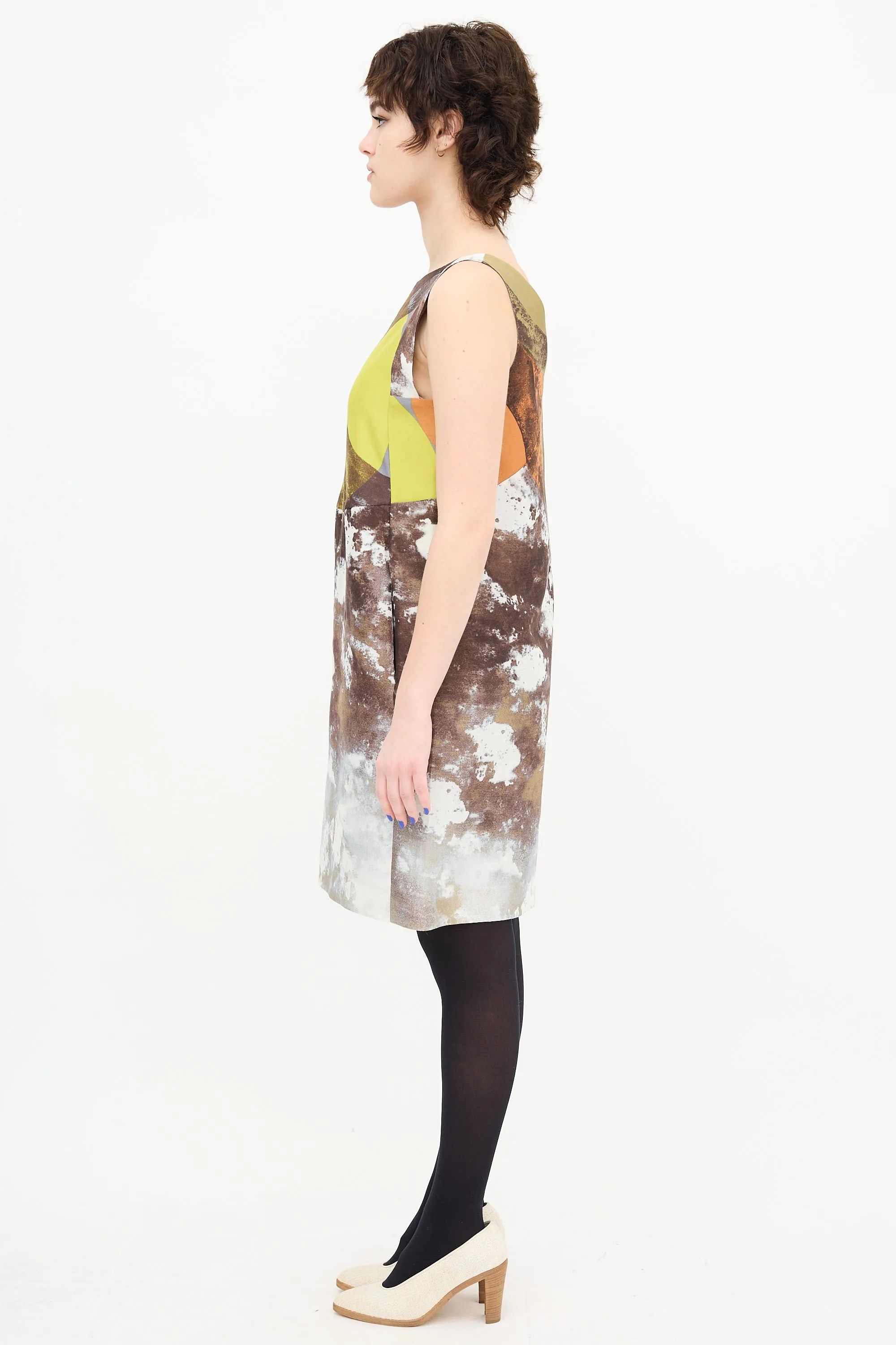 Boat Neck Shift Dress