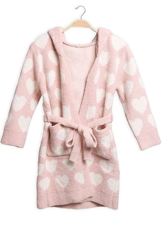 Kids Hooded Robe in multiple patterns