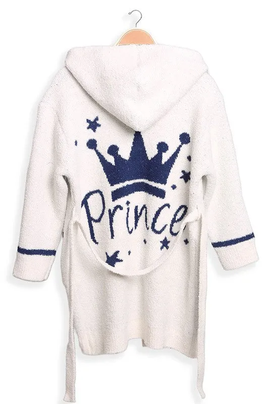 Kids Hooded Robe in multiple patterns