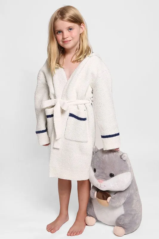 Kids Hooded Robe in multiple patterns