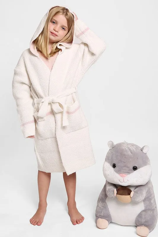 Kids Hooded Robe in multiple patterns