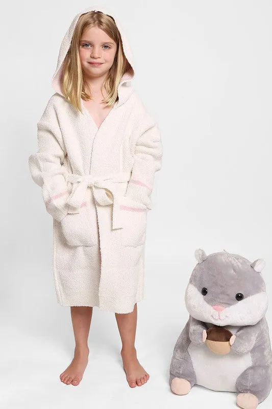 Kids Hooded Robe in multiple patterns