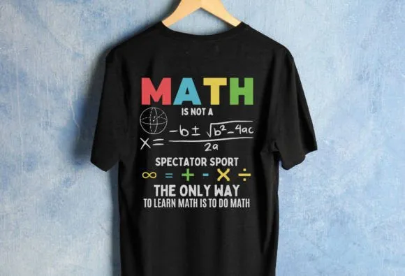 Math Teacher shirt - various options