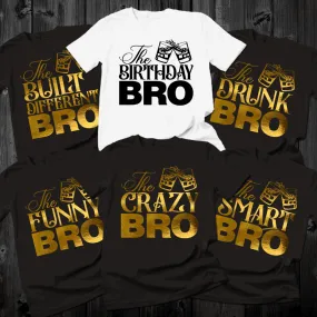Men Birthday Party Shirts, Birthday Bro Shirt, birthday squad shirts