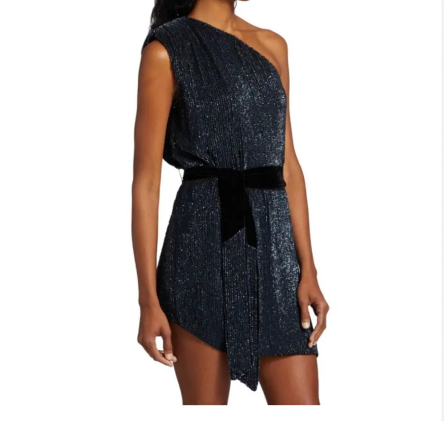 Retrofete Ella One-Shoulder Dress