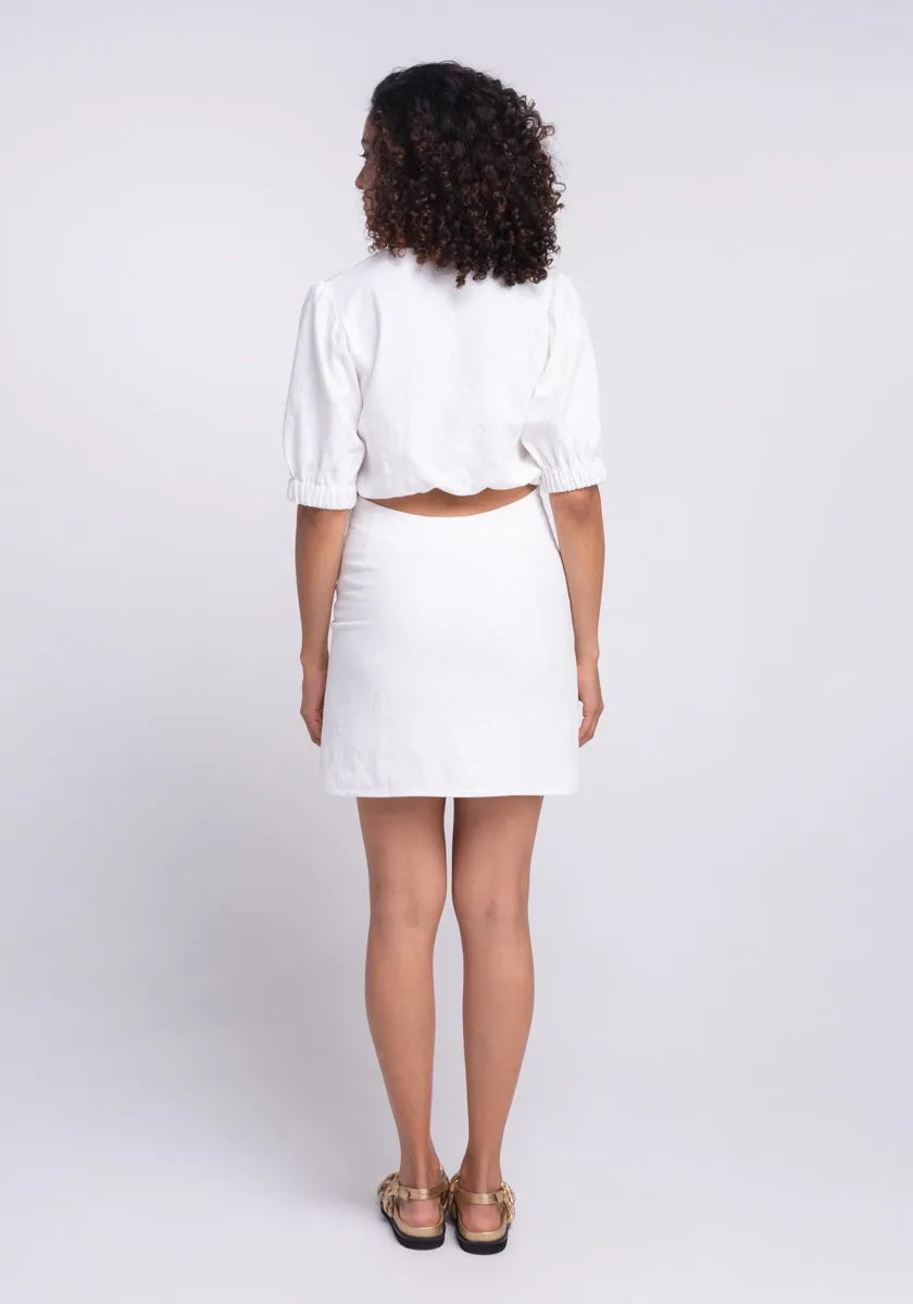 Robe PEONIA Lin Lait