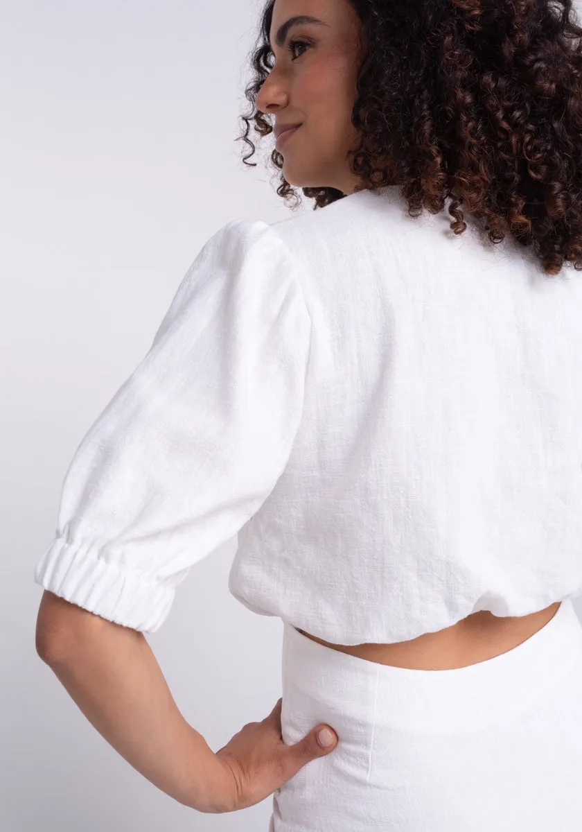Robe PEONIA Lin Lait