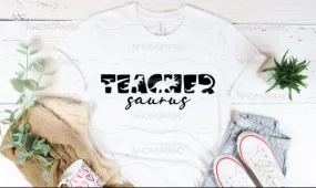 Teacher Saurus shirt