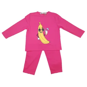 Teddy Bear - Banana Print Pajama