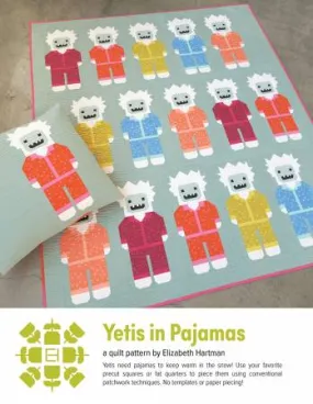 Yetis in Pajamas Quilt Pattern